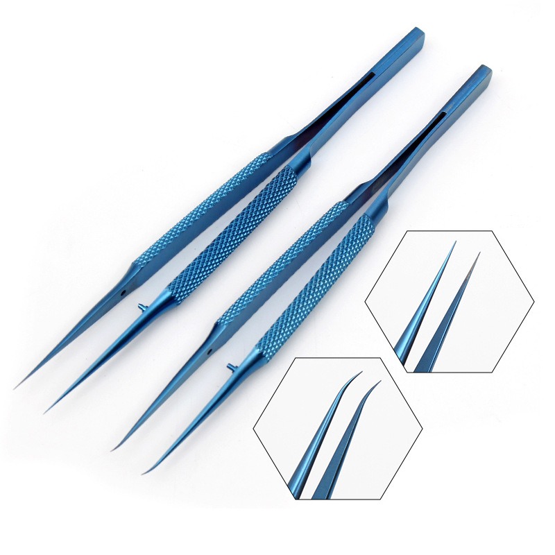 Smd Tweezer Set - Антимагнитные пинцеты из титанового сплава для