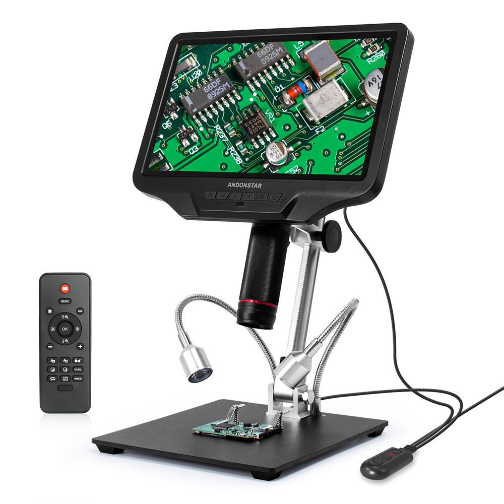Electronics Repair Microscope - Цифровой микроскоп Andonstar AD409, HDMI, ЖК-экран