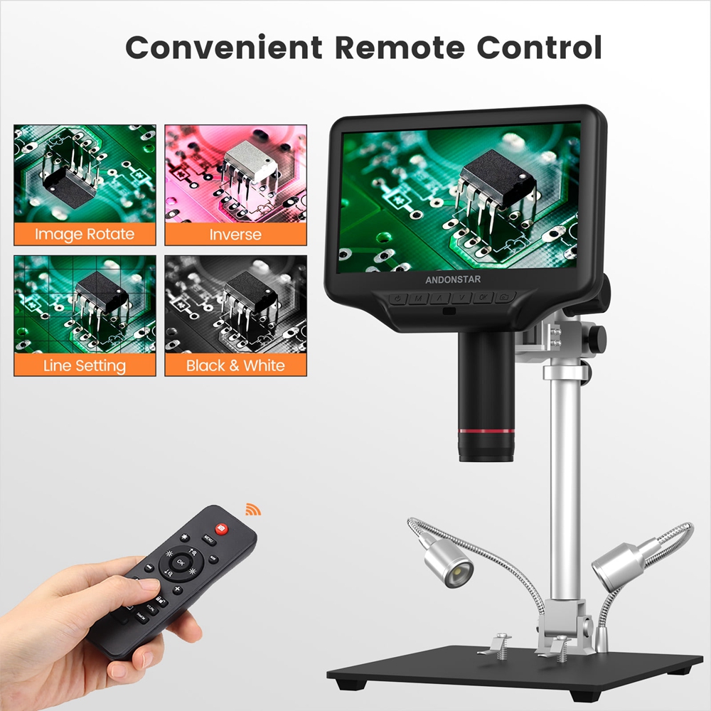 Цифровой микроскоп Andonstar A – обзор и цена Electronics Repair Microscope