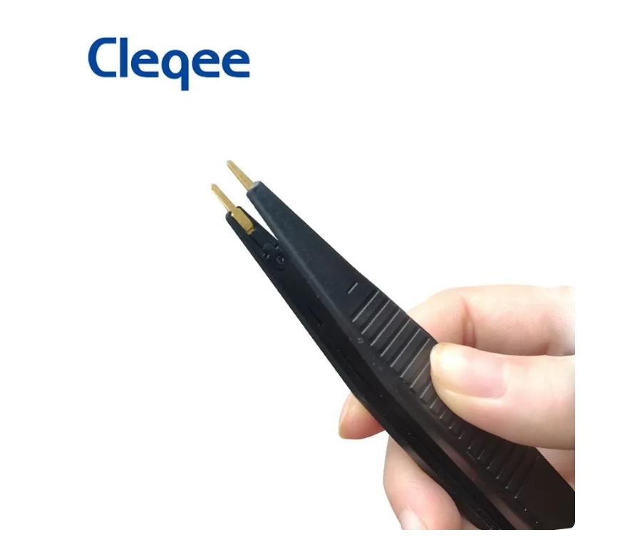Cleqee P1510 SMD чип компонент – обзор и цена Smd Tweezer Set