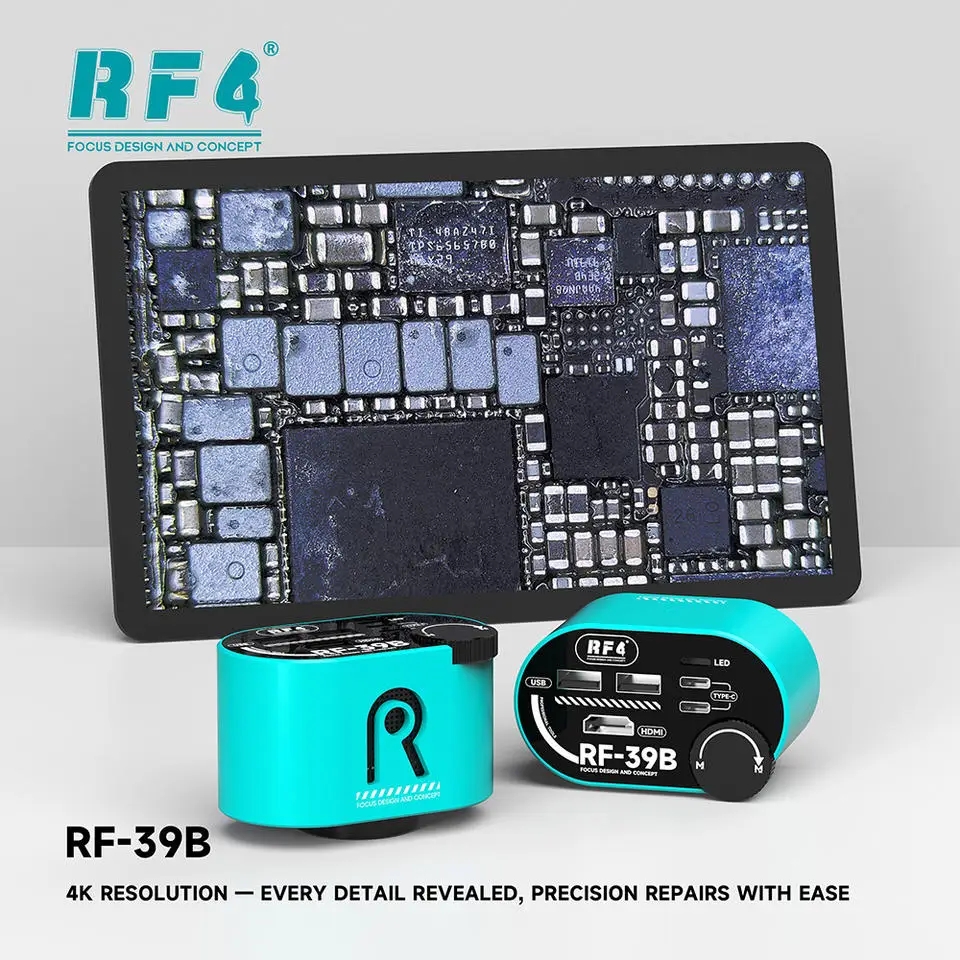 RF4 RF-39B Широкоугольная CMOS – обзор и цена Electronics Repair Microscope