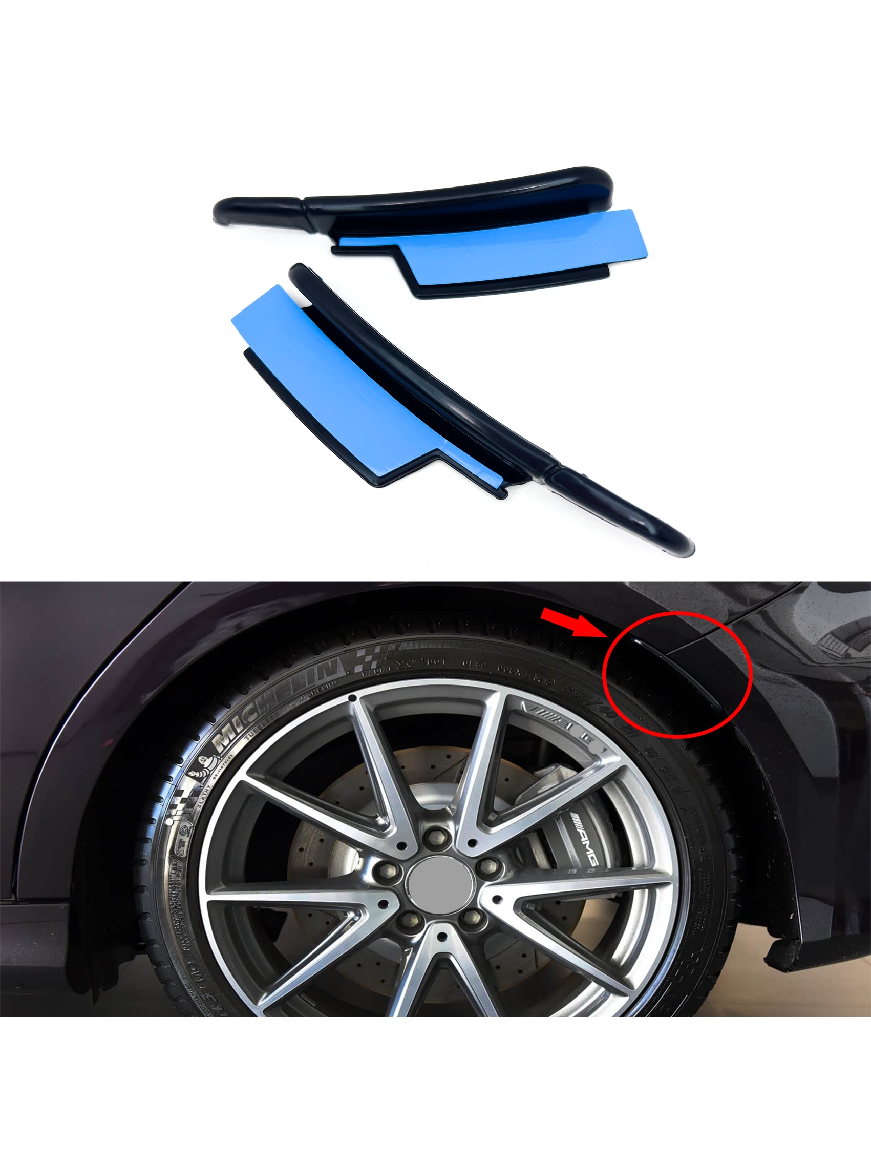 Бампер для автомобиля Mercedes – обзор и цена Back Cover Adhesive