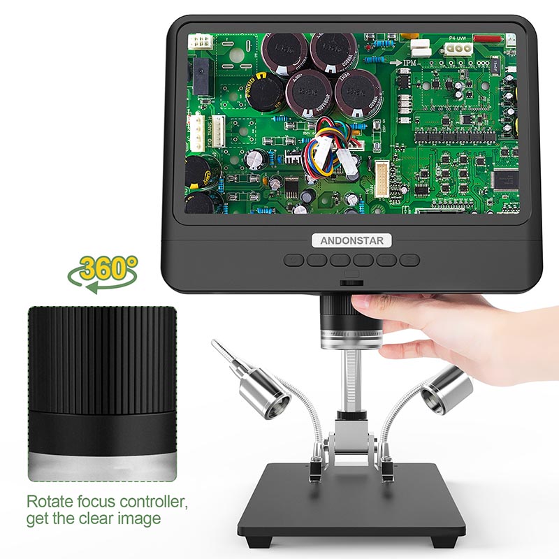 Цифровой микроскоп Andonstar A – обзор и цена Electronics Repair Microscope